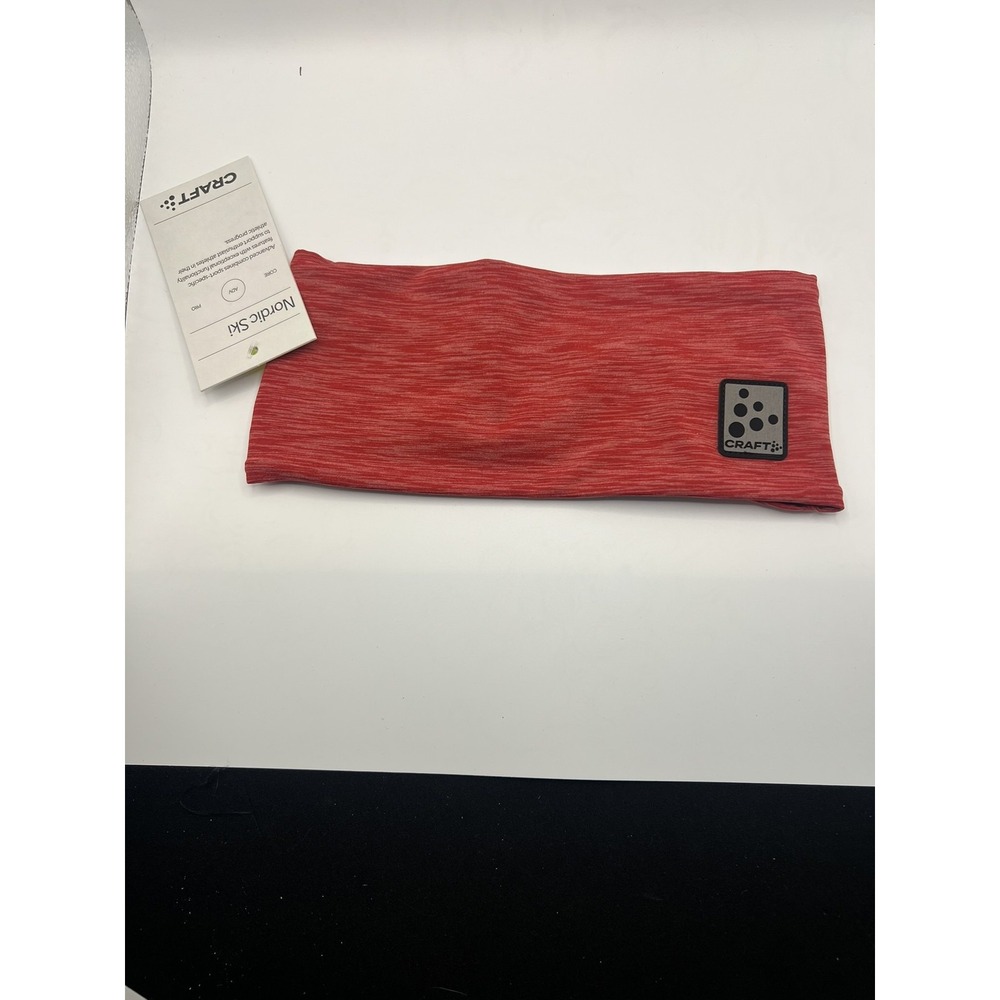 Craft Nordic Ski Microfleece Shaped Headband‎ Rose Melange One Size Winter Sport